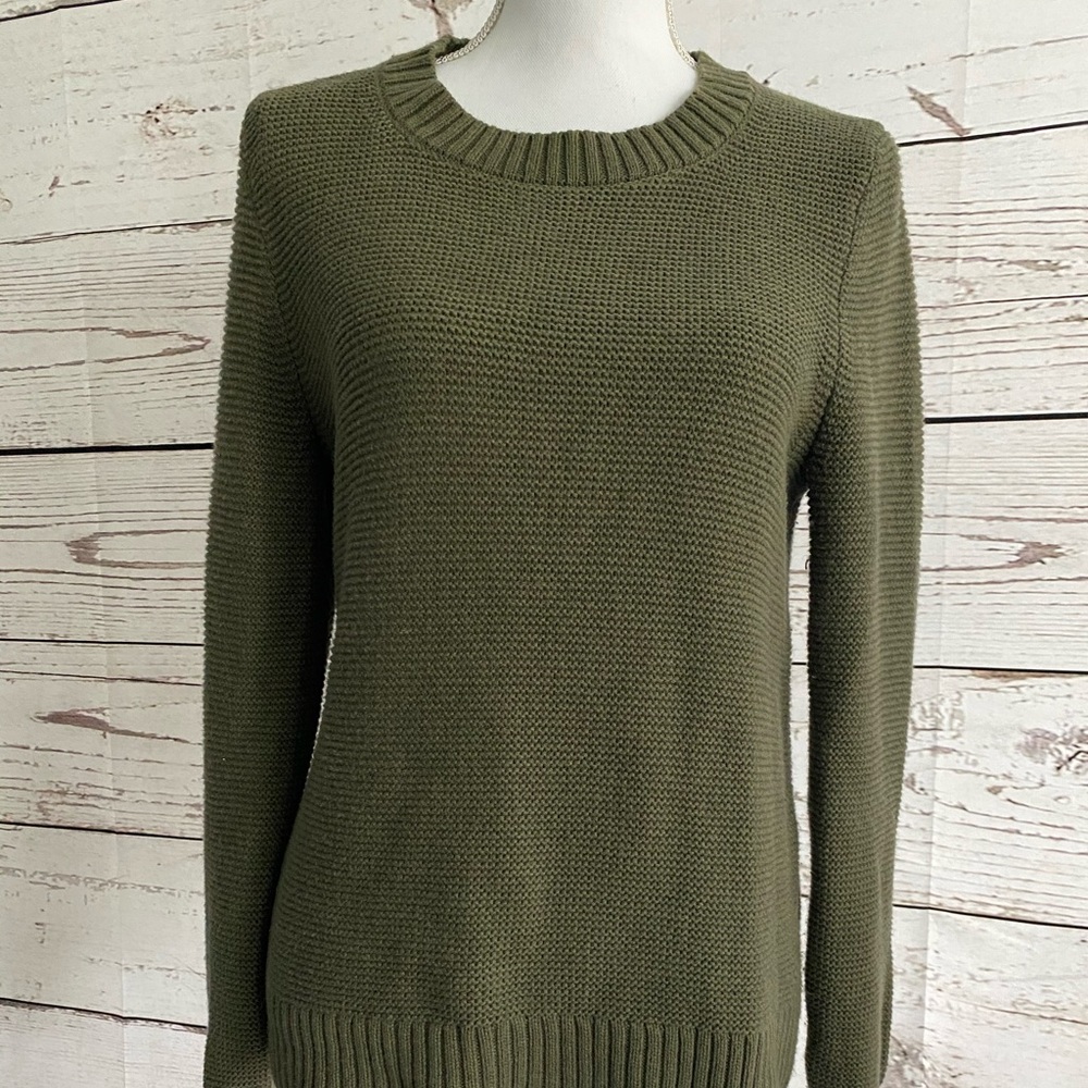 J. Crew Knit Green Sweater